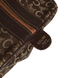Celine Dark brown and Gold logo duffel