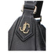 Jimmy Choo Black Leather Shoulder Bag