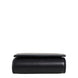 Dolce & Gabbana Black Calfskin Leather Logo Print Bifold CoinPurse Wallet