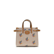 Valentino Garavani Beige Cotton Handbag