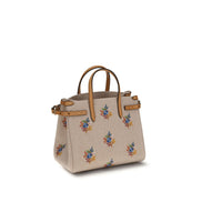 Valentino Garavani Beige Cotton Handbag