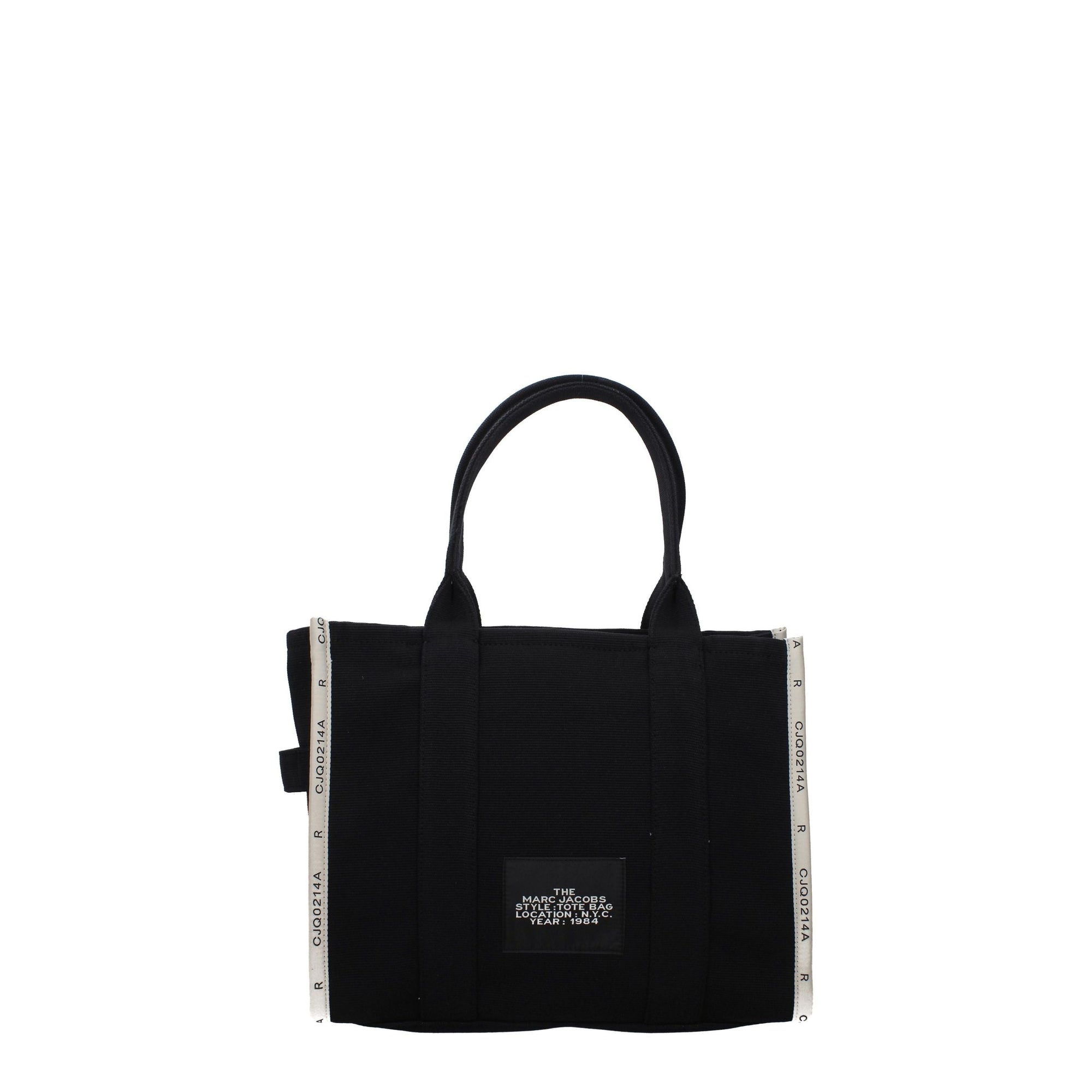 Τσάντα ώμου Marc Jacobs μαύρη από ύφασμα  