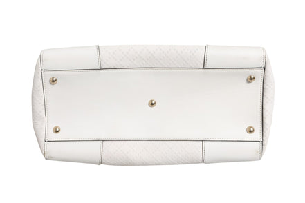 Gucci Medium Diamante Leather Boston Bag