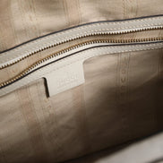 Gucci Medium Diamante Leather Boston Bag