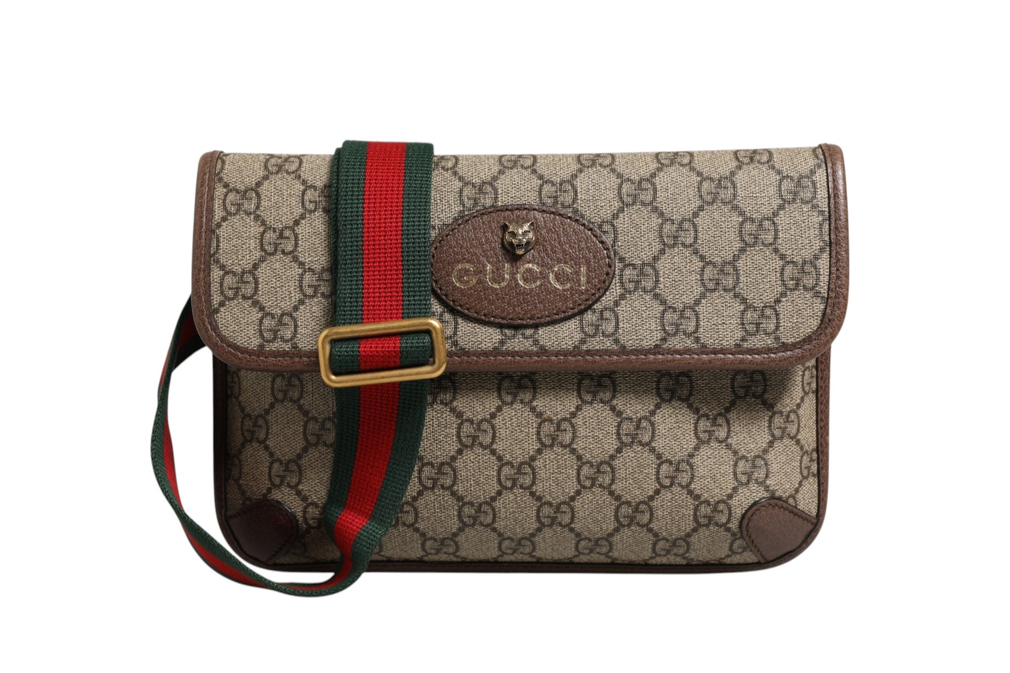 Gucci Supreme Monogram Neo Vintage Web Belt Bag
