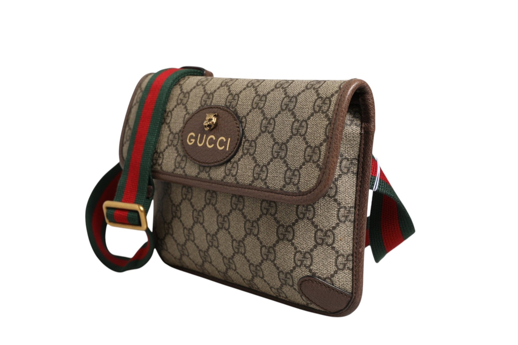 Gucci Supreme Monogram Neo Vintage Web Belt Bag