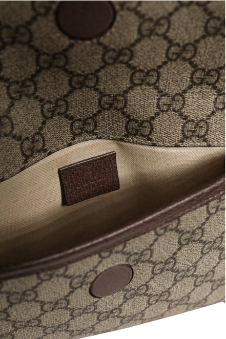 Gucci Supreme Monogram Neo Vintage Web Belt Bag