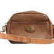 Burberry Brown and Gold Crossbody Bag