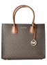 Michael Kors Brown Leather Shoulder Bag