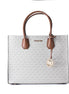 Michael Kors Gray Leather Handbag