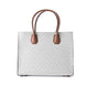 Michael Kors Gray Leather Handbag
