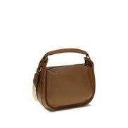 Burberry Brown Calf Leather Bos Taurus Shoulder Bag