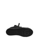Dolce & Gabbana Black Leather Low Top Portofino Sneakers Shoes