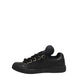 Dolce & Gabbana Black Leather Low Top Portofino Sneakers Shoes