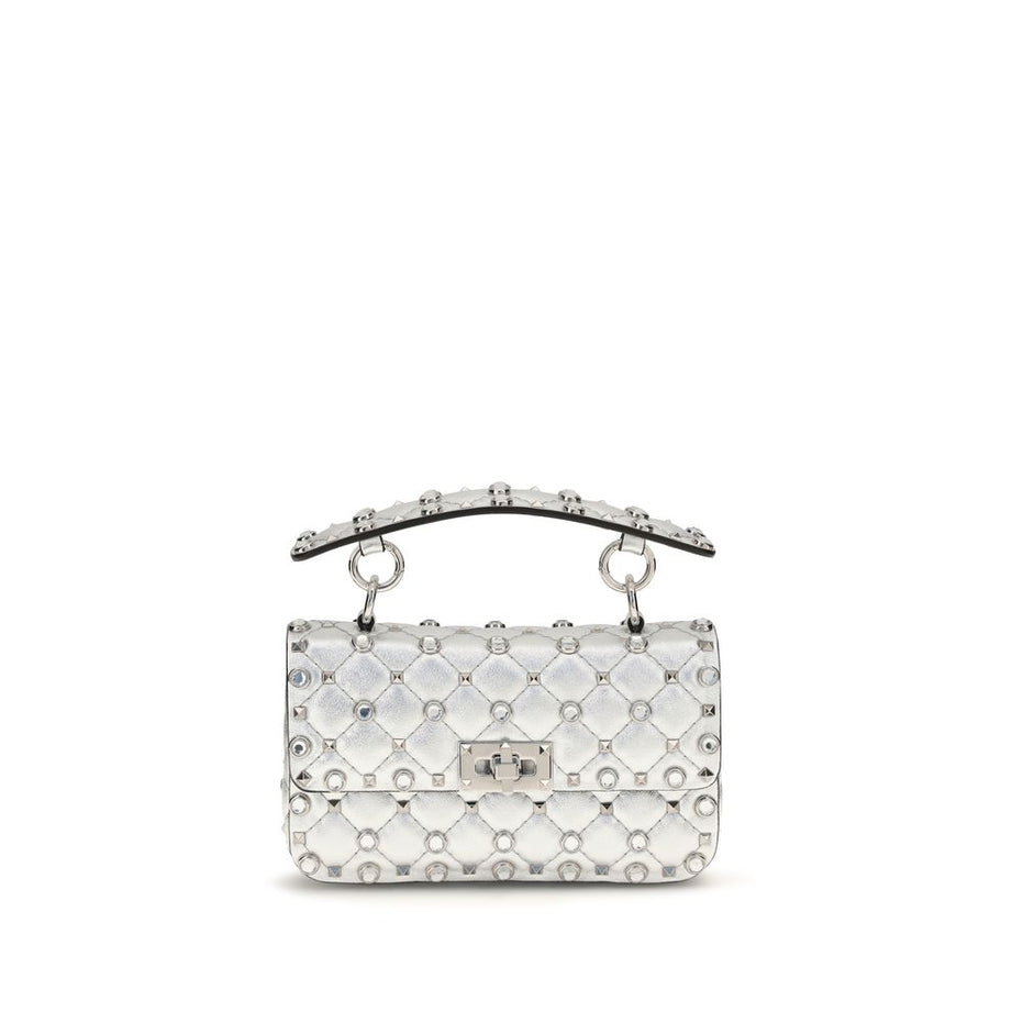 Valentino Garavani Silver Lamb Ovis Aries Aries Handbag