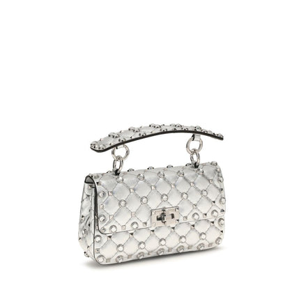 Valentino Garavani Silver Lamb Ovis Aries Aries Handbag