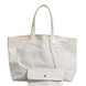 Saint Louis PM Tote Bag in Goyardine Canvas White