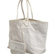 Saint Louis PM Tote Bag in Goyardine Canvas White