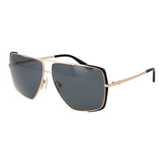 Guess Rose Gold Metal Sunglasses