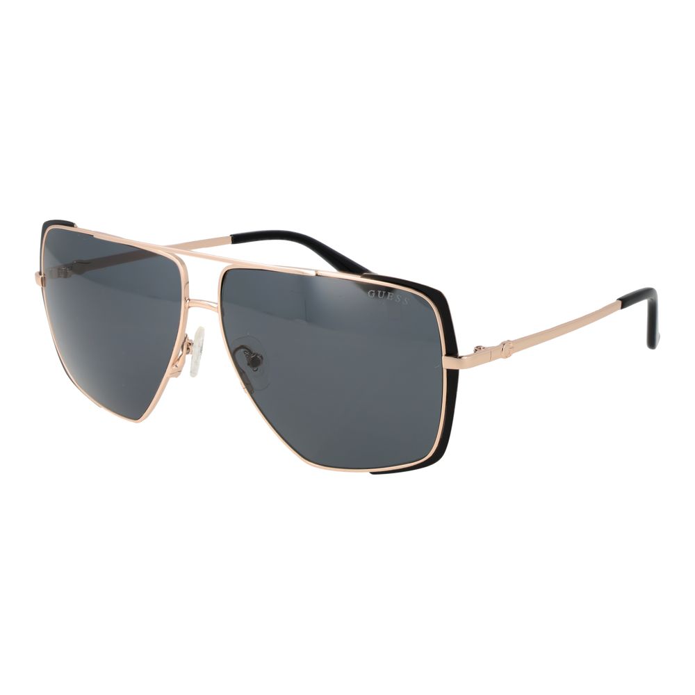 Guess Rose Gold Metal Sunglasses