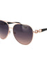 Guess Rose Gold Metal Sunglasses