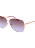 Guess Rose Gold Metal Sunglasses