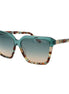 Marciano by Guess Turquoise Acetate Sunglasses