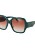Marciano by Guess Turquoise Acetate Sunglasses