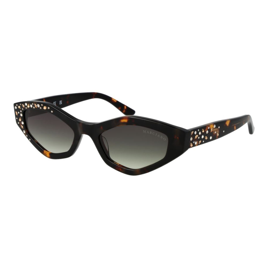 Marciano by Guess Brown Acetate Sunglasses