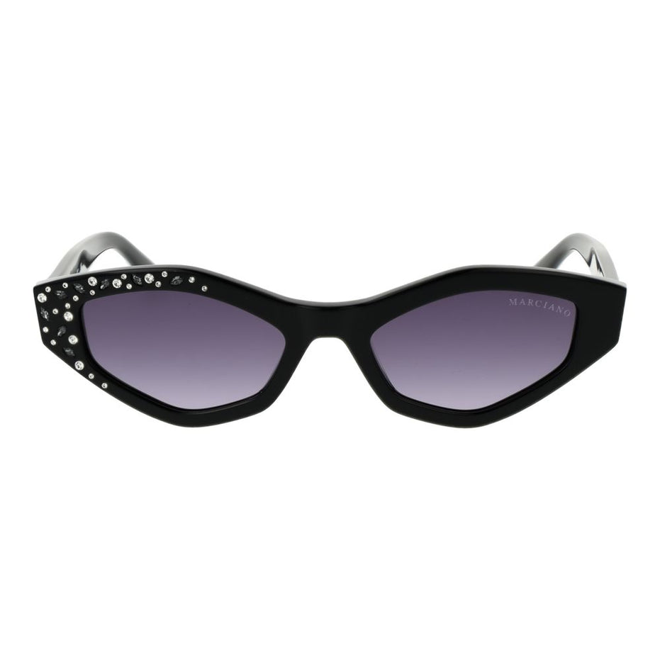 Marciano by Guess Black Acetate Sunglasses