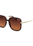 Max & Co Brown Plastic Sunglasses