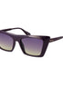 Max & Co Purple Plastic Sunglasses
