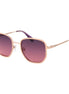 Max & Co Rose Gold Metal Sunglasses