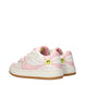 Barrow White Leather Low Top Sneakers