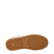 Λευκά δερμάτινα sneakers Barrow χαμηλού ύψους  