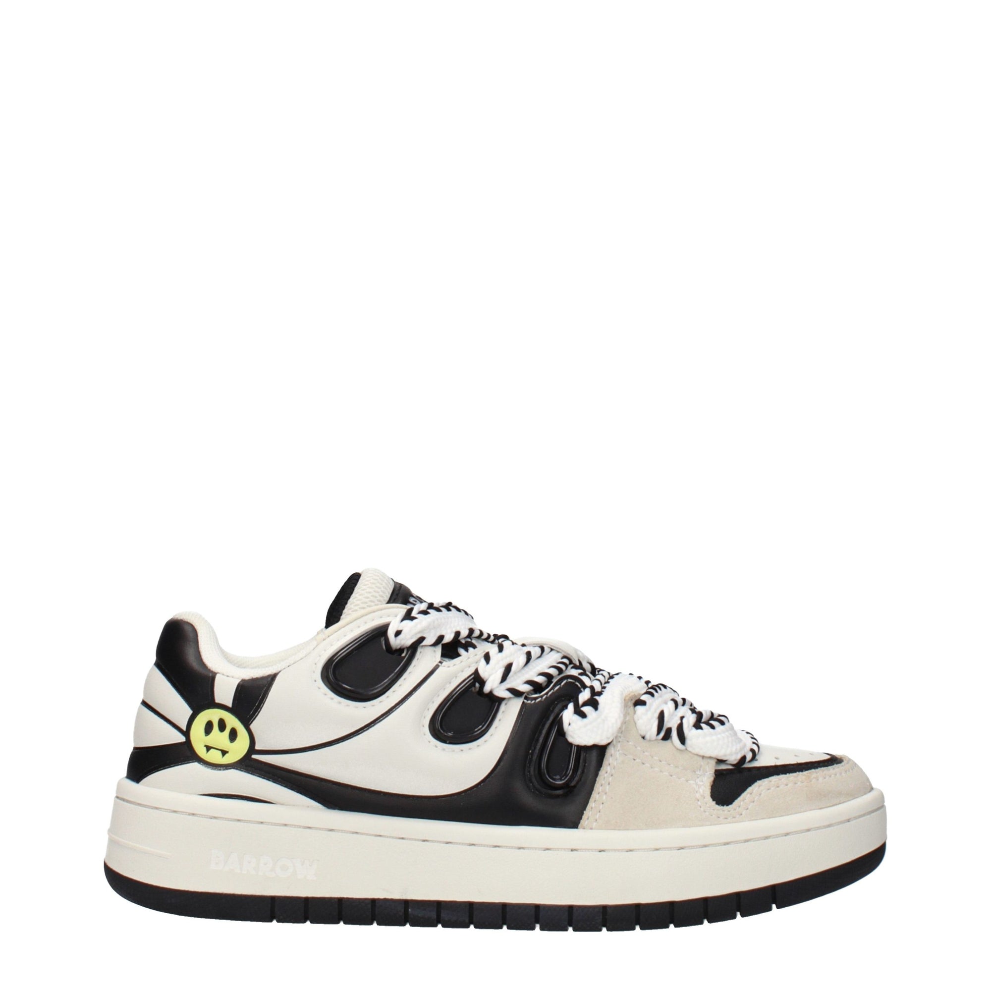 Μπεζ δερμάτινα sneakers Barrow  