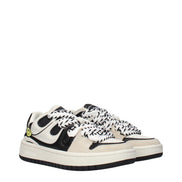 Μπεζ δερμάτινα sneakers Barrow  