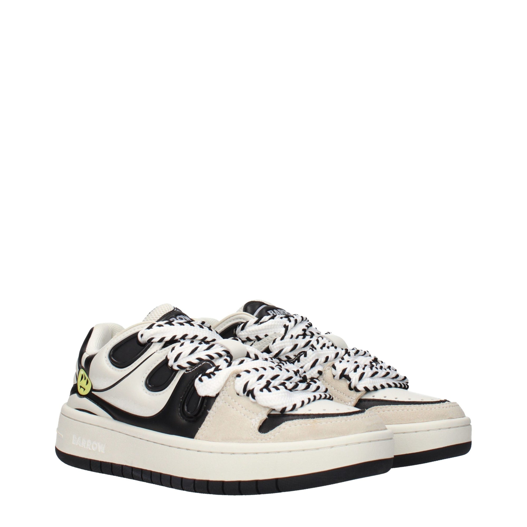 Μπεζ δερμάτινα sneakers Barrow  