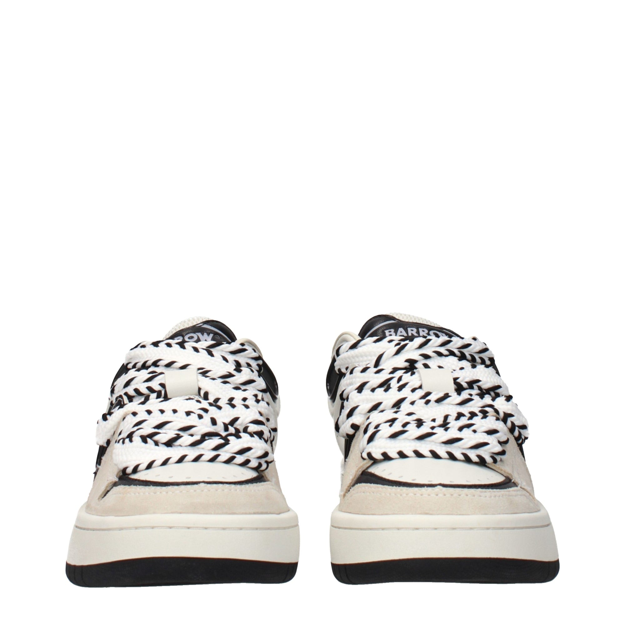 Μπεζ δερμάτινα sneakers Barrow  