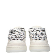 Λευκά δερμάτινα sneakers Barrow χαμηλού ύψους  