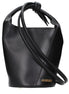 Jacquemus Black Leather Crossbody Bag