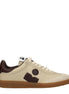 Isabel Marant Beige Leather Low Top Sneakers