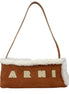 Marni Brown Leather Shoulder Bag