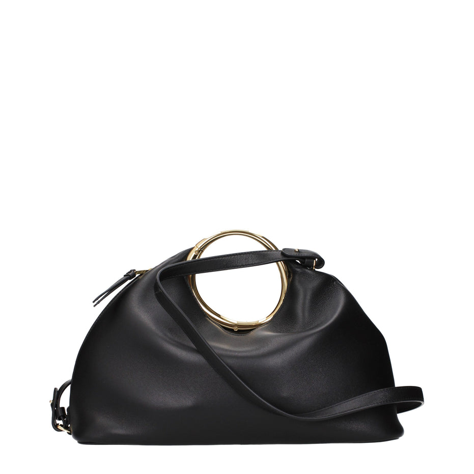 Jacquemus Black Leather Handbag
