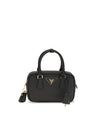 Prada Black Calf Leather Bos Taurus Handbag
