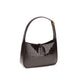 Saint Laurent Bordeaux Crocodile Shoulder Bag