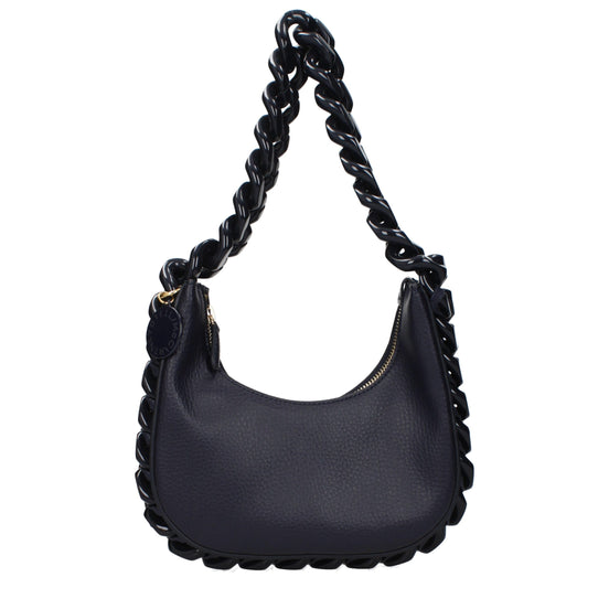 Stella McCartney Blue Leather Shoulder Bag