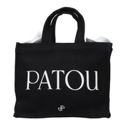 Patou Black Cotton Handbag
