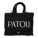 Patou Black Cotton Handbag