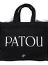 Patou Black Cotton Handbag